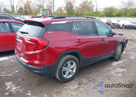 2018 GMC Terrain Sle Diesel из США, поврежденный, VIN 3GKALNEU5JL210168